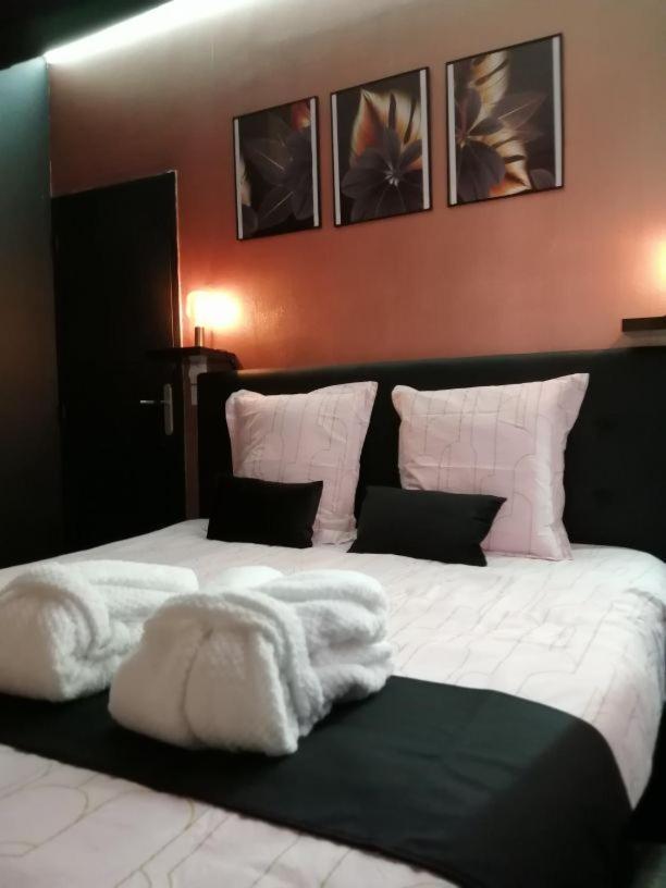 Appartement Avec Balneo Et Sauna Privatif - Le Rose Cuivre Troyes Bagian luar foto